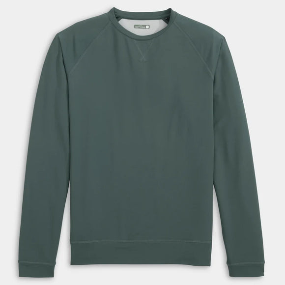 Genteal- Richmond Venture Performance Crewneck- Deep Ocean