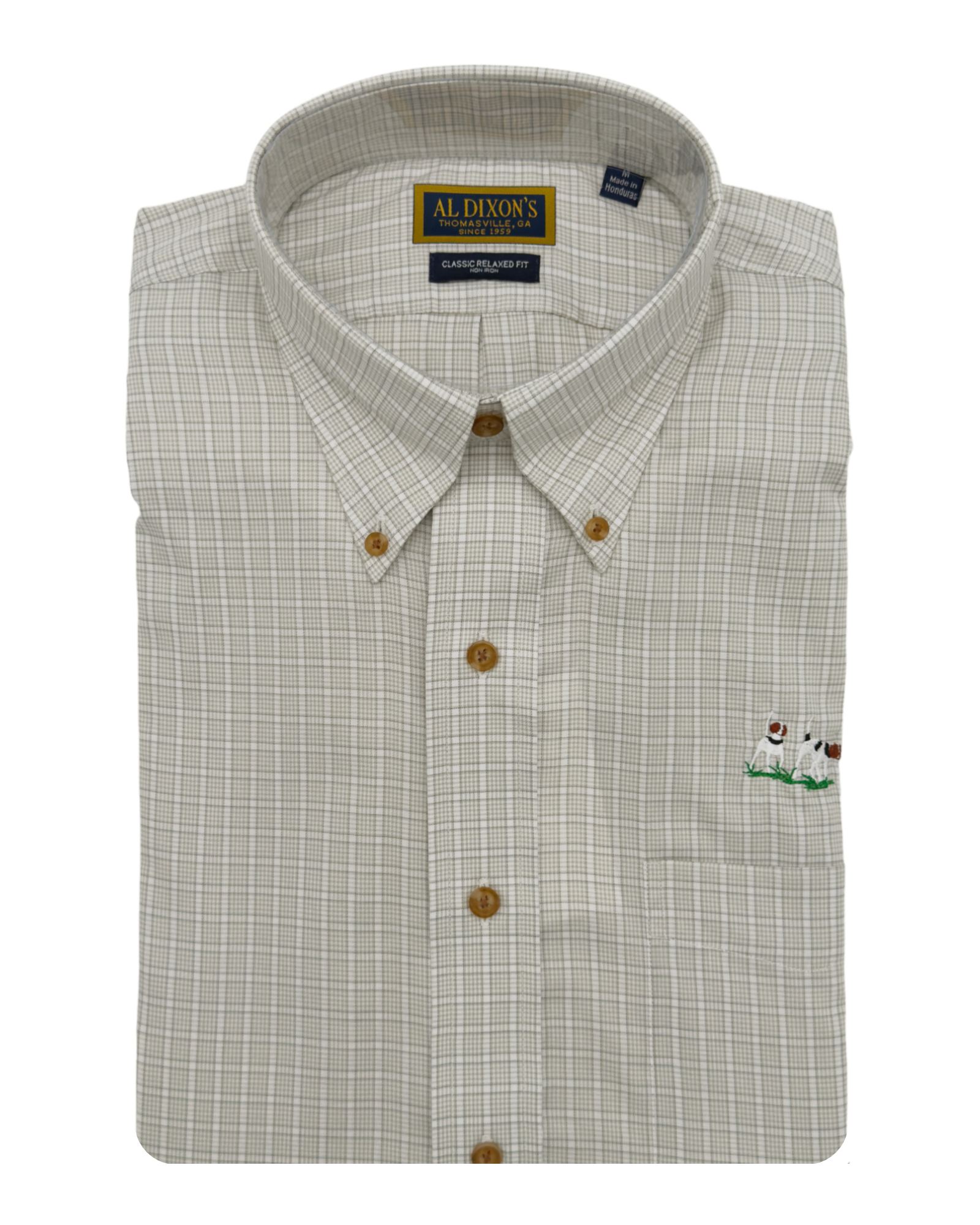 Private Label Sport Shirt - Green Glen Check