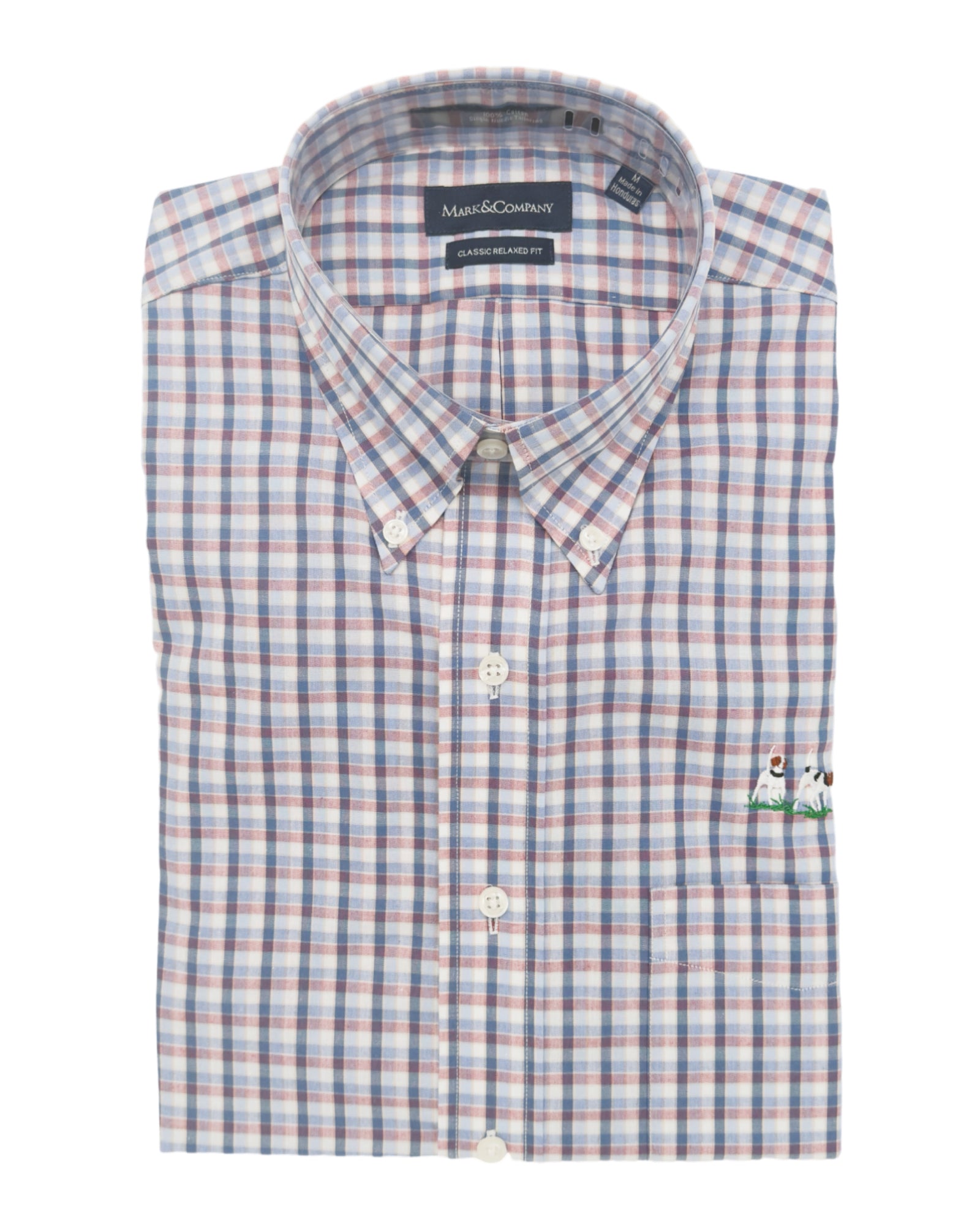 Private Label Sport Shirt - Grape Plaid