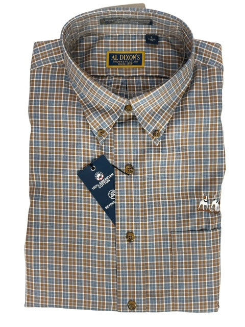 Al Dixon Sport Shirt - Jameson-Brown & Navy Plaid