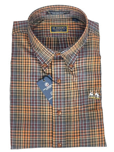 Al Dixon Private Label Button Down-Lennox-Multi Plaid