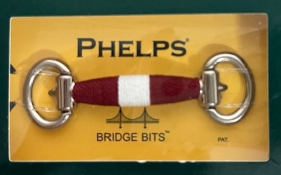 TB Phelps Bit - Interchangeable Bits - Crimson & White