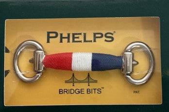 TB Phelps Bit - Interchangeable Bits - Red, White & Blue