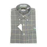 Al Dixon Private Label Button Down- Black/Gold Check