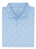 Coastal Cotton Performance Polo- Palms