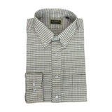 Al Dixon Luxury Button Down - Dress Shirt - Green/Navy/Tan