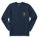 Duck Head-Flying Mallard T-Shirt - Navy Heather