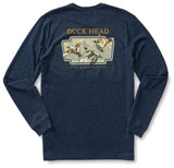 Duck Head-Flying Mallard T-Shirt - Navy Heather