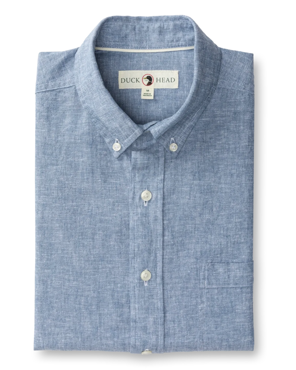 Duck Head - Linen Cotton Oxford Sport Shirt