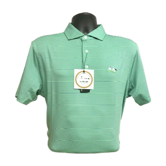 Steinberg-Al Dixon Private Label Polo-N3722 Lime/Silver/Teal