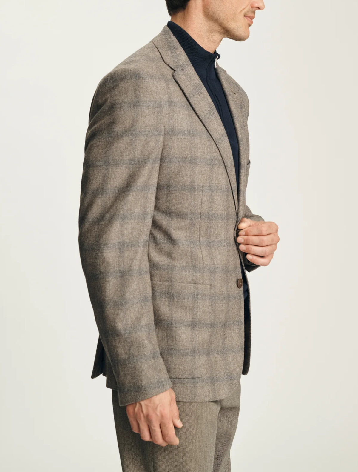 34 Heritage - Matteo Checked Blazer