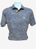 Al Dixon Luxury Performance Polo-Navy/White/Sand