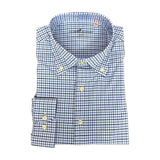 Horn Legend- Blue Bonnet Performance Button Down- Blue/Navy