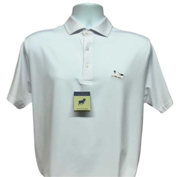 Al Dixon Luxury Performance Polo - White Solid