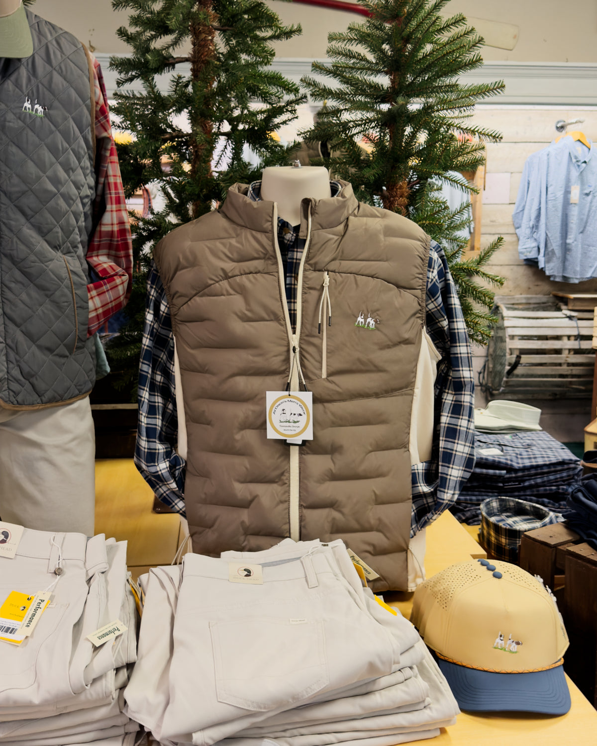 Private Label - Puffer vest - Taupe