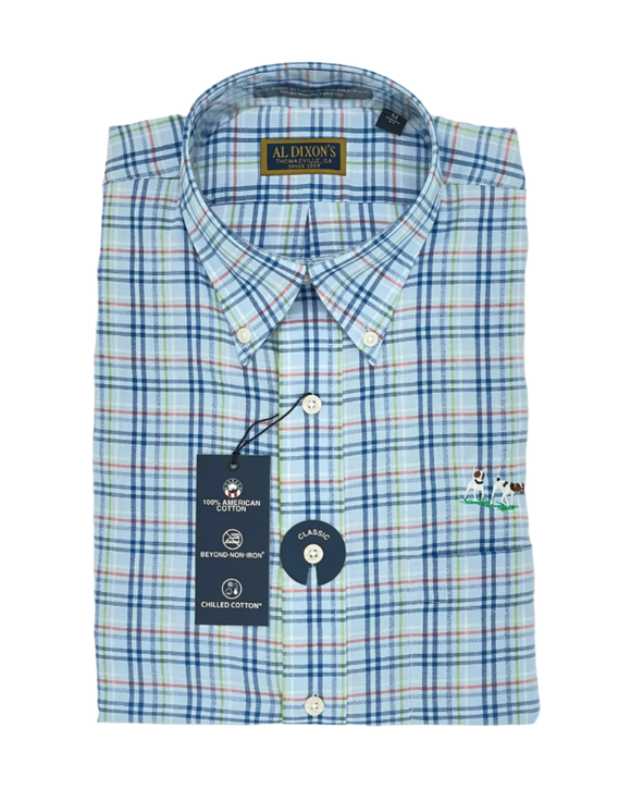 Private Label Sport Shirt - Roberts - Blue - SS