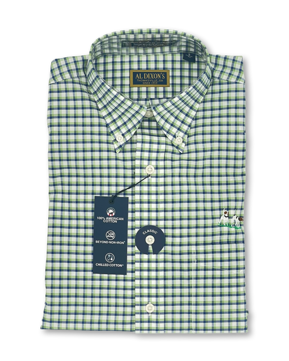 Private Label Sport Shirt - Mint/Green