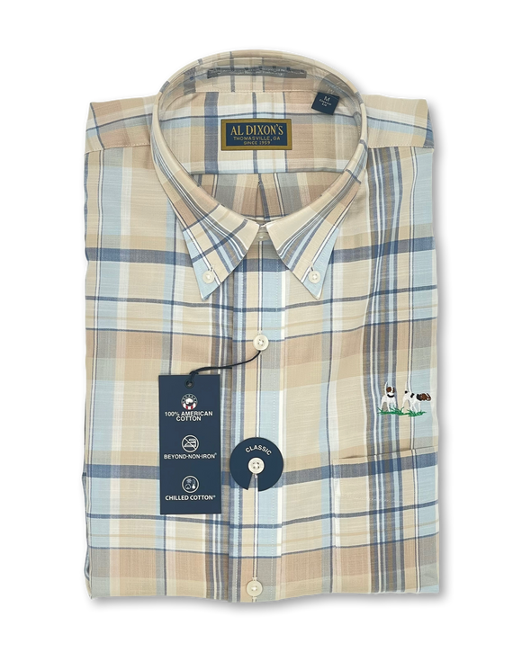 Private Label Sport Shirt - Jasper Khaki -SS