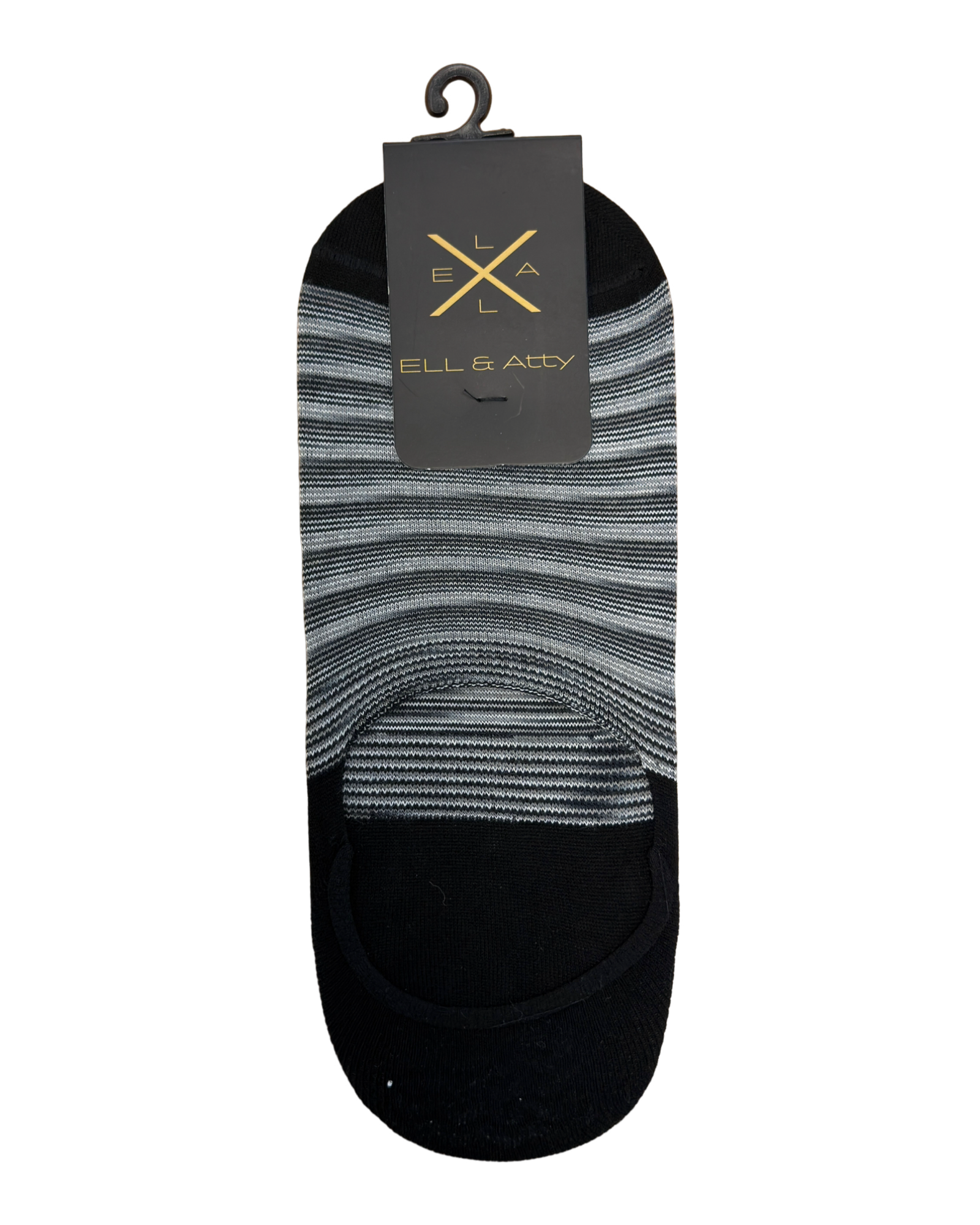 Ell & Atty- No Show Socks- Black