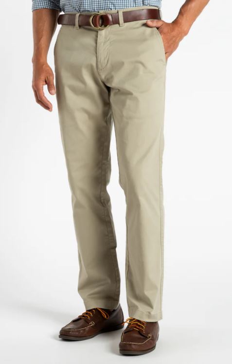 Duck Head Classic Fit Gold School Chino-Khaki Gold Patch