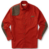 Duck Head Woodland Shooting Shirt-Red Ochre