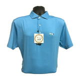 Steinberg-Al Dixon Private Label Polo-N2022 Sky Blue/Lime