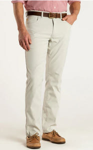 Duck Head Long Drive Performance 5-Pocket Pants - Stone