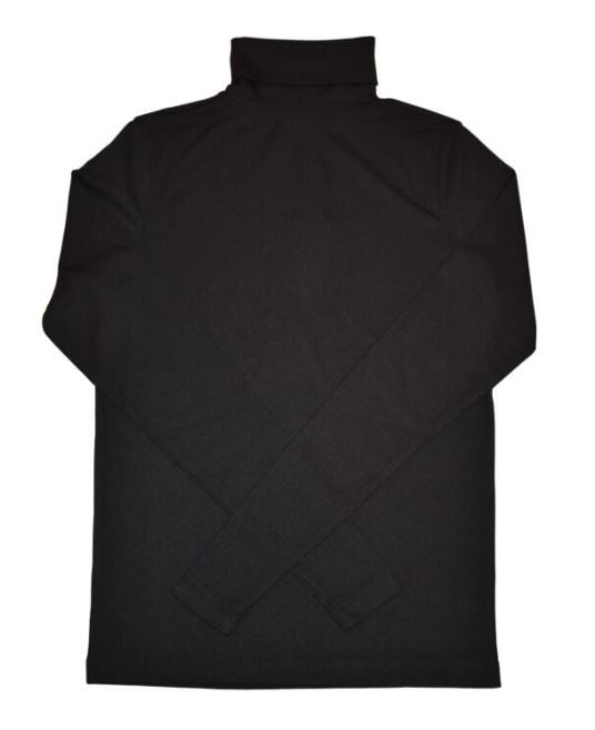 Tulliano Knit Turtle Neck Sweater-Black