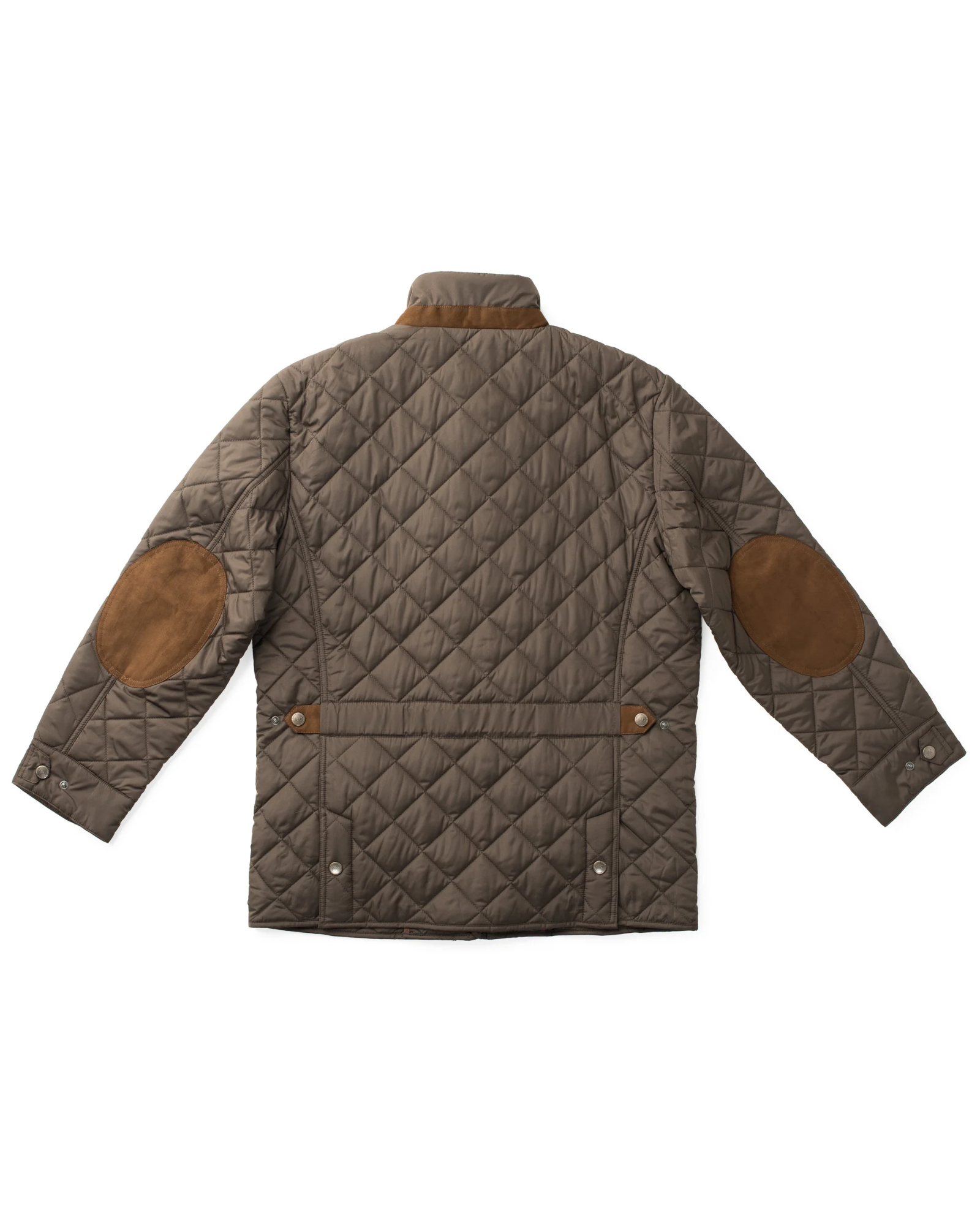 Adventurer Diamond Quilted Nylon Jacket - Gunmetal