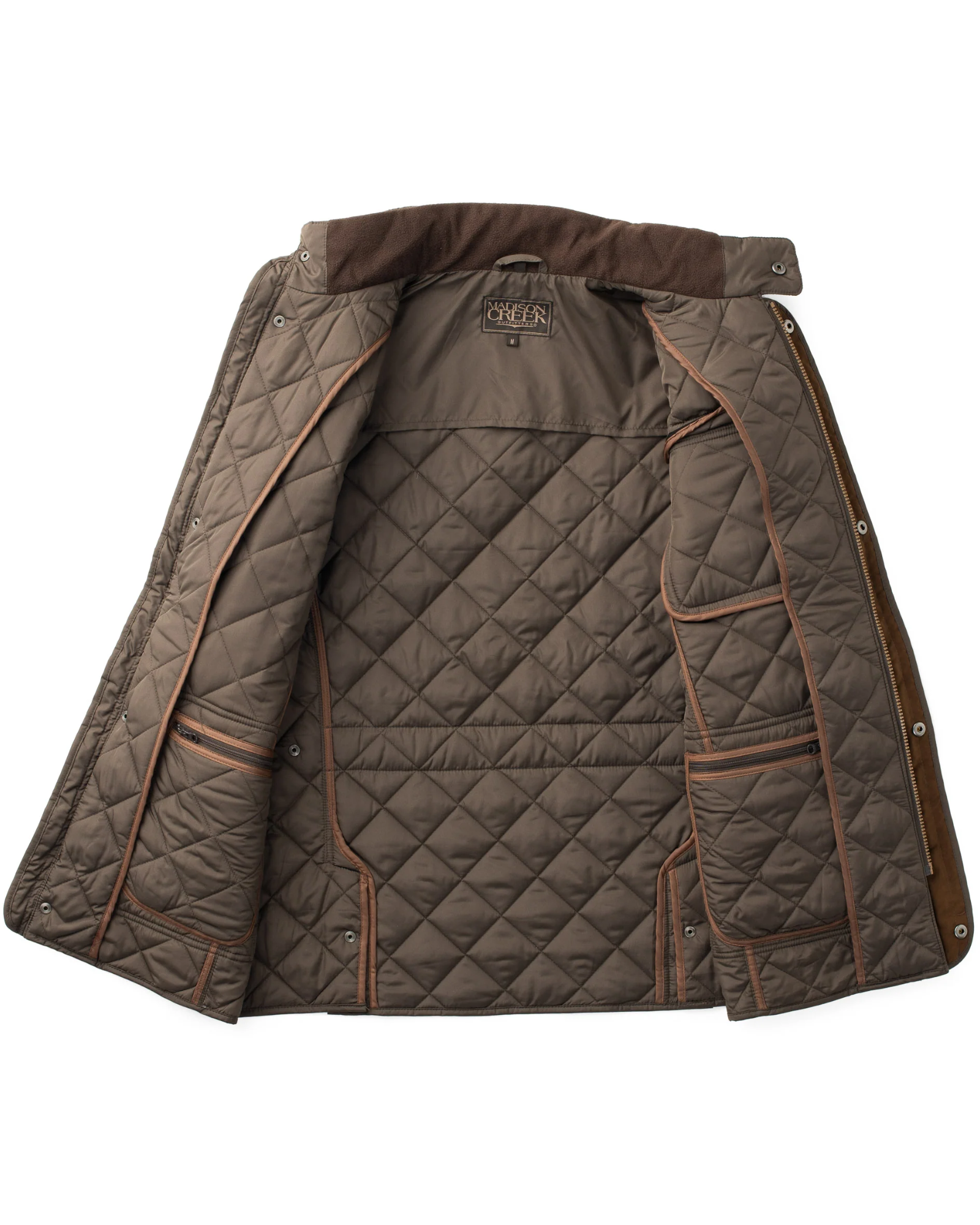 Adventurer Diamond Quilted Nylon Jacket - Gunmetal