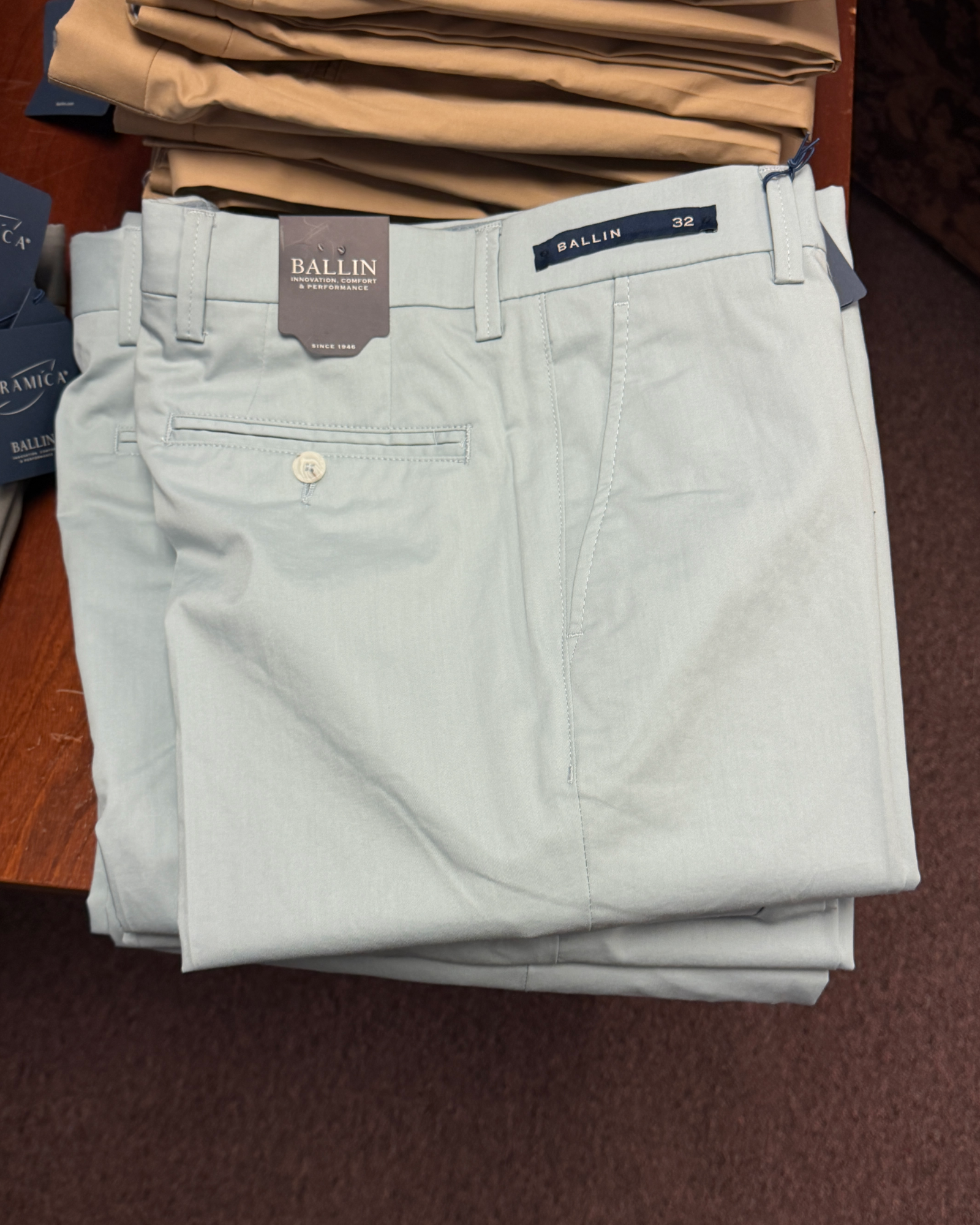 Ballin Ceramica Dress Pants - 486 - Sterling Blue