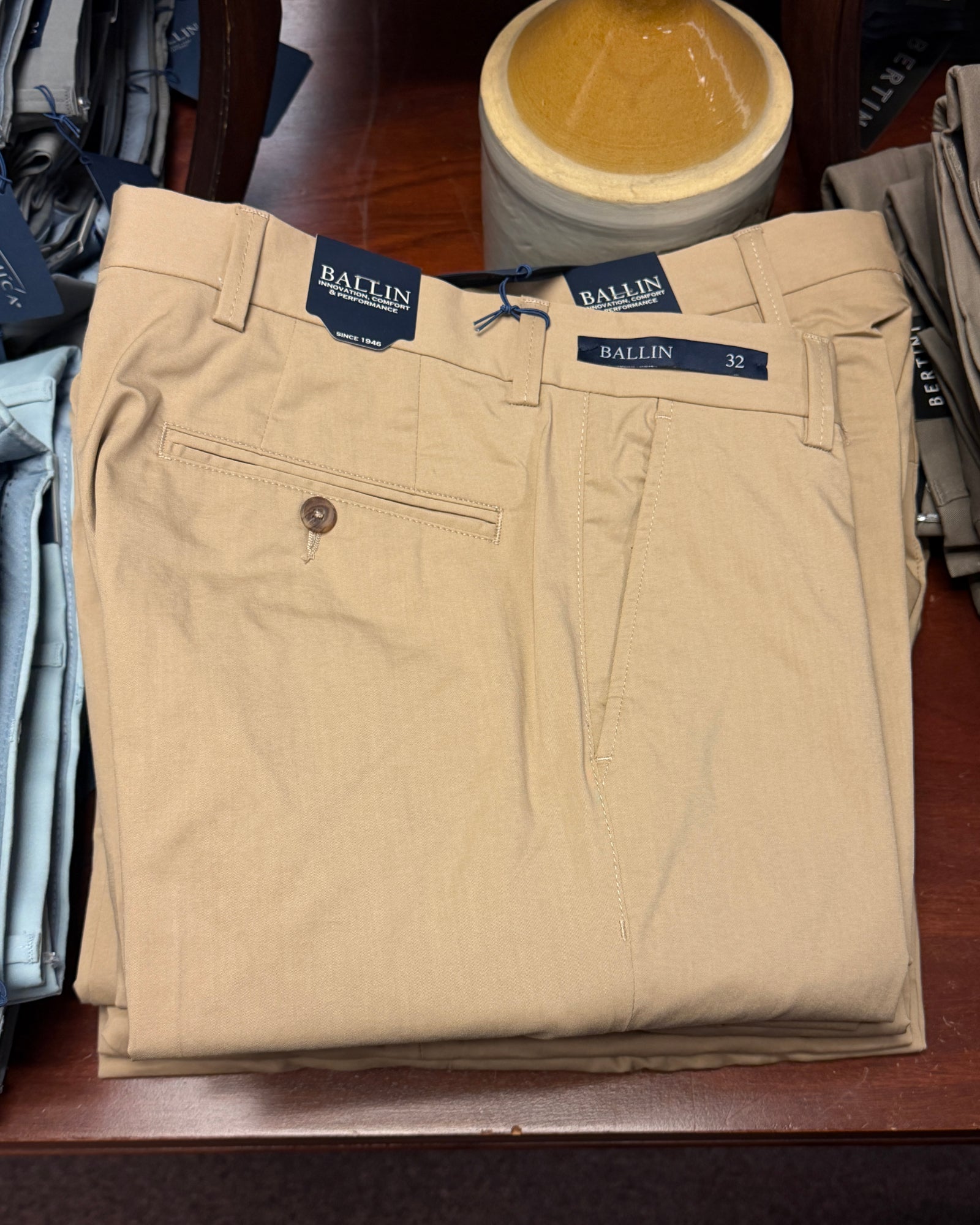 Ballin Ceramica Dress Pants - 267 - British Tan