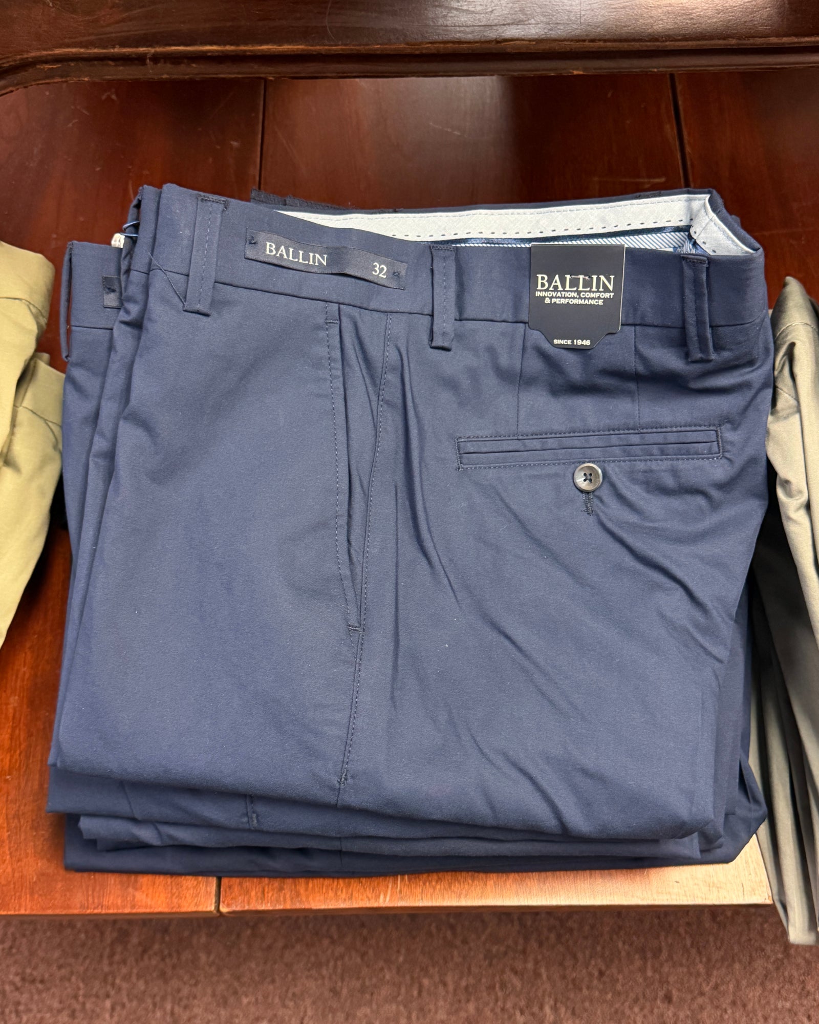 Ballin Ceramica Dress Pants - 410 - Navy
