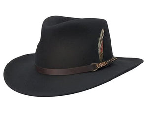 Scala- Wool Felt Outback - Black