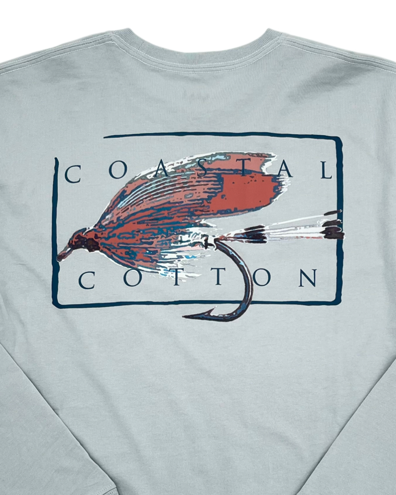 Coastal Cotton - Long Sleeve Tee - Fly - Dawn grey