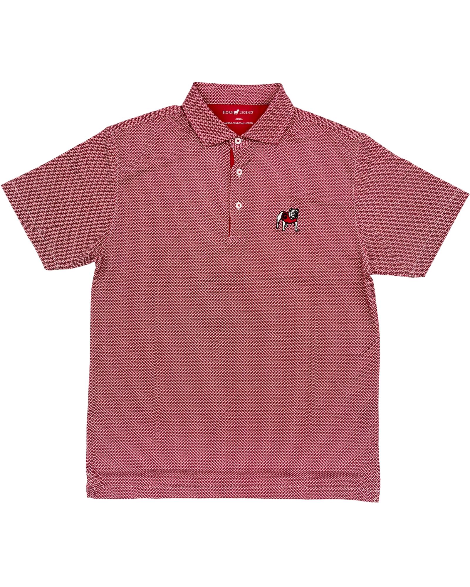 Collegiate UGA Polo - White/Red/Black