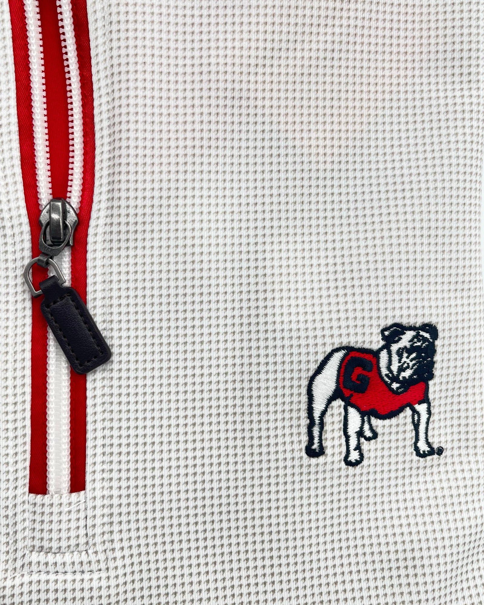 Collegiate UGA Pullover - White/Grey/Red