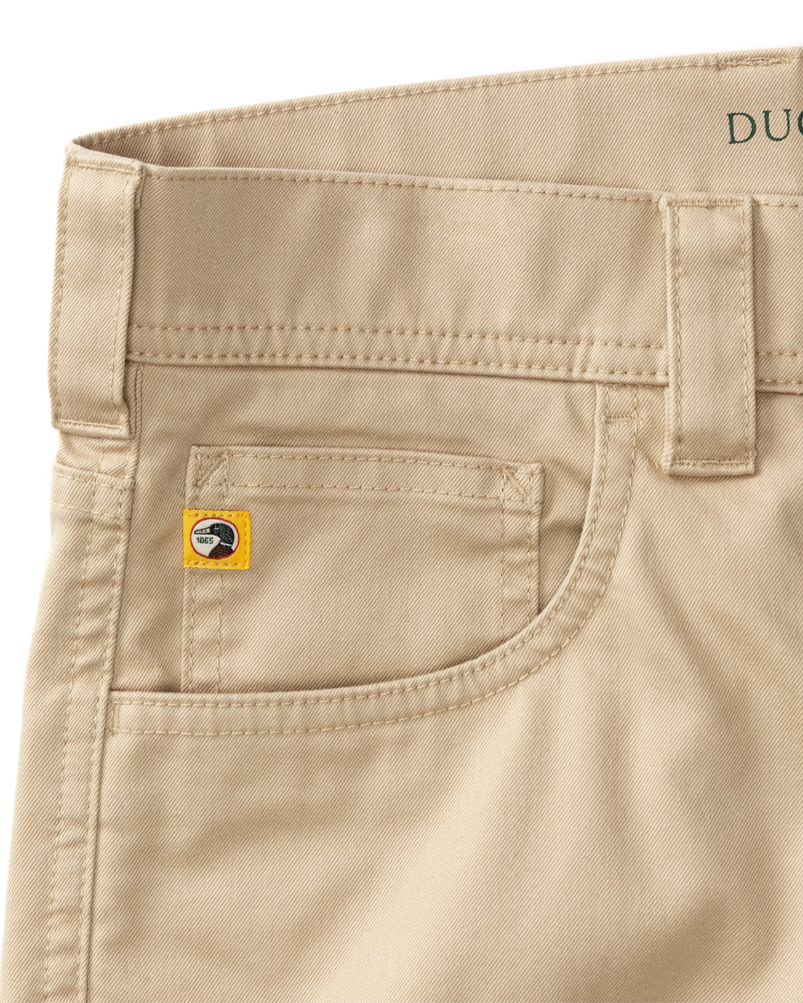 Duck Head Twill 5-Pocket Briar Pant-Safari