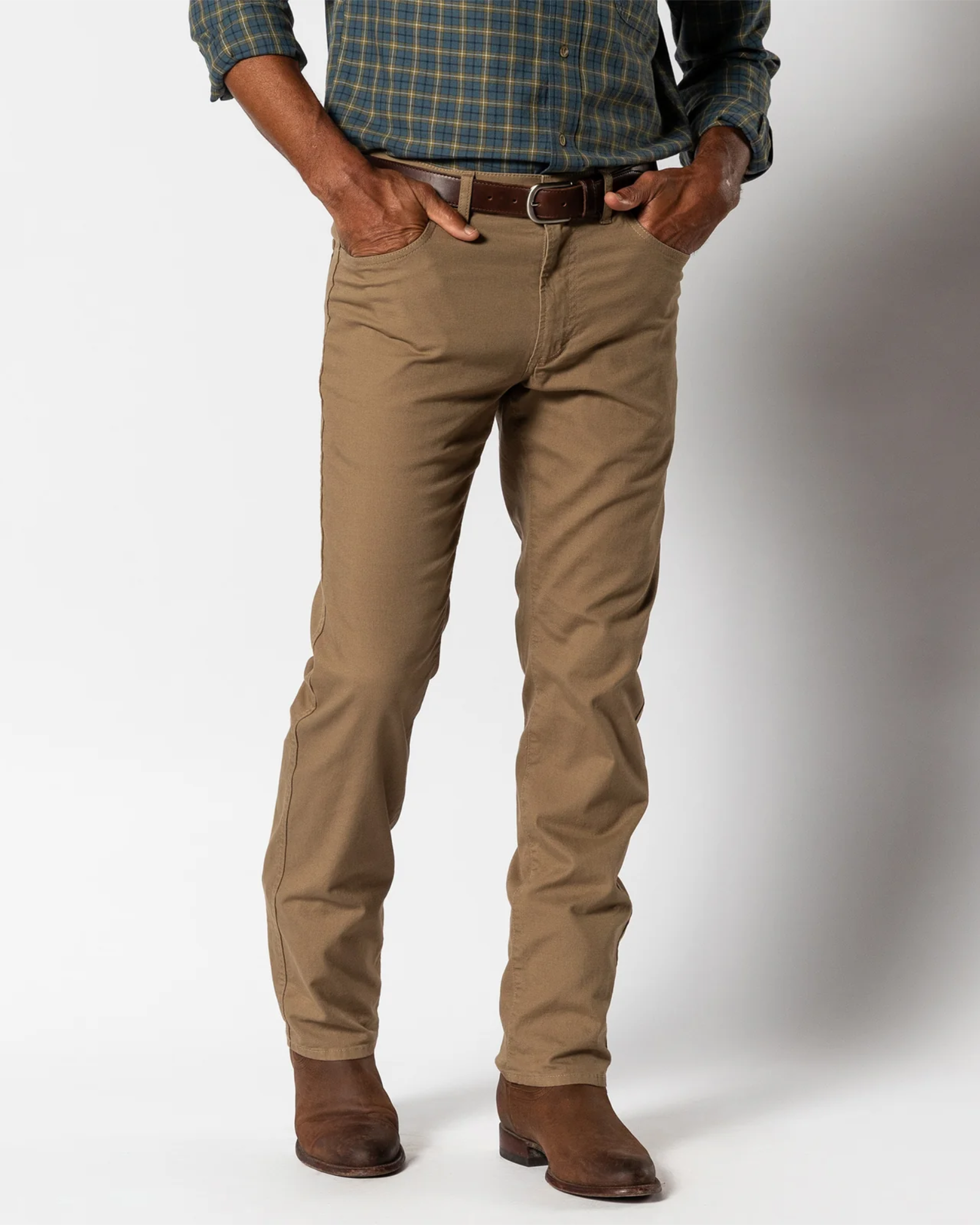 Duck head - Pinpoint Canvas Five-Pocket Pant - Weathered Oak