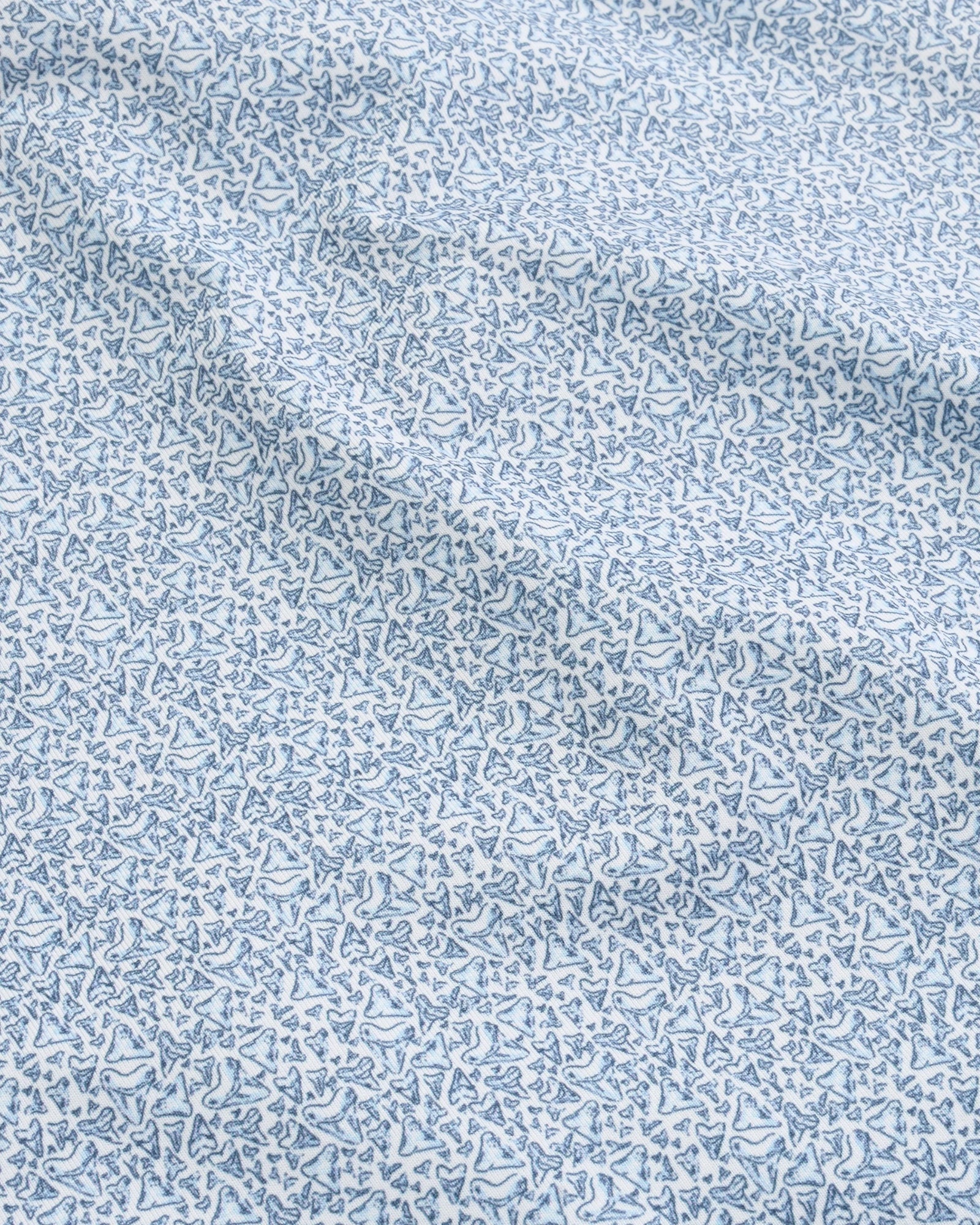 Gen Teal - Great White Printed Performance Polo