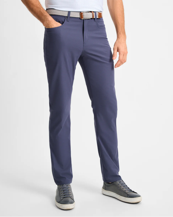 Gen Teal- Clubhouse Stretch Five-Pocket Pant- Navy