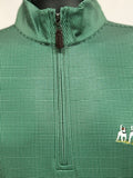 Horn Legend-1/4 Zip Micro Fleece Pullover - Green/Grey - Shepherd