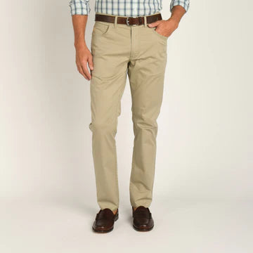 Duck Head-Shoreline Five-Pocket Twill-Khaki