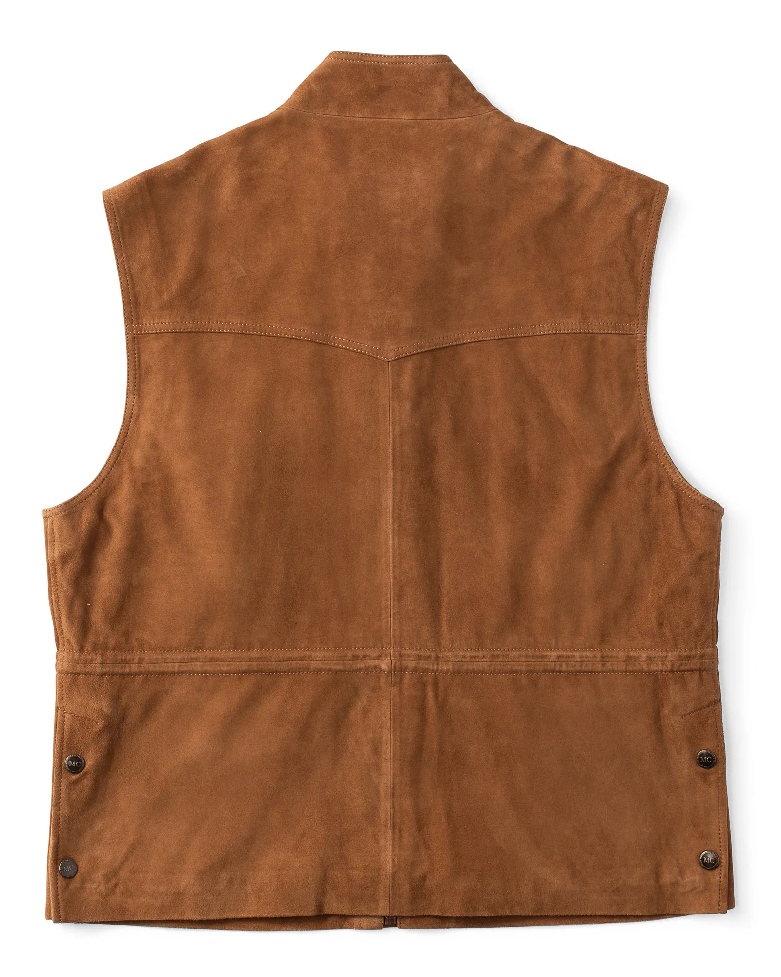 Madison Creek - Bandera Goat Suede Leather Vest