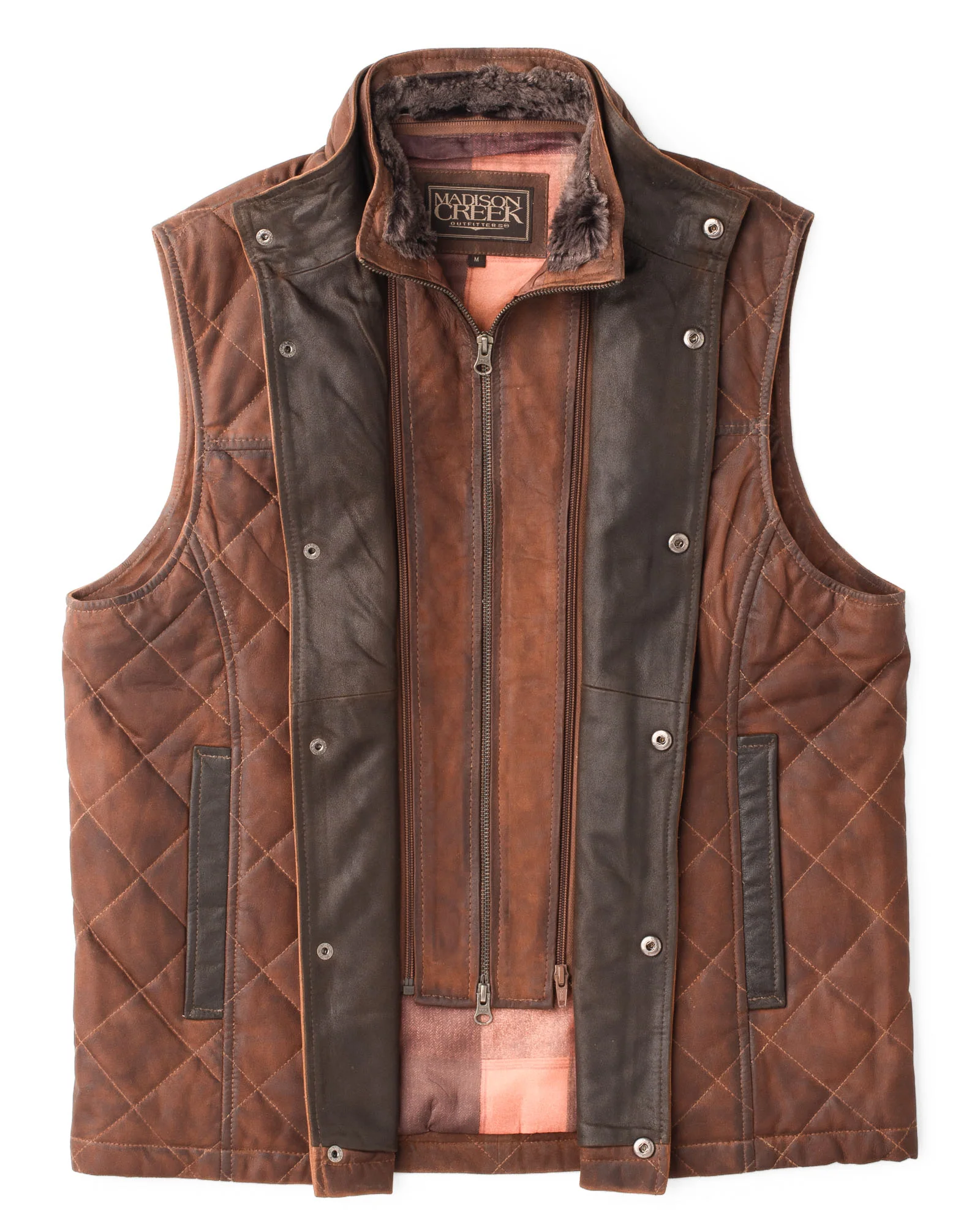 Madison Creek - Beaver Creek Waxed Goat Suede Vest