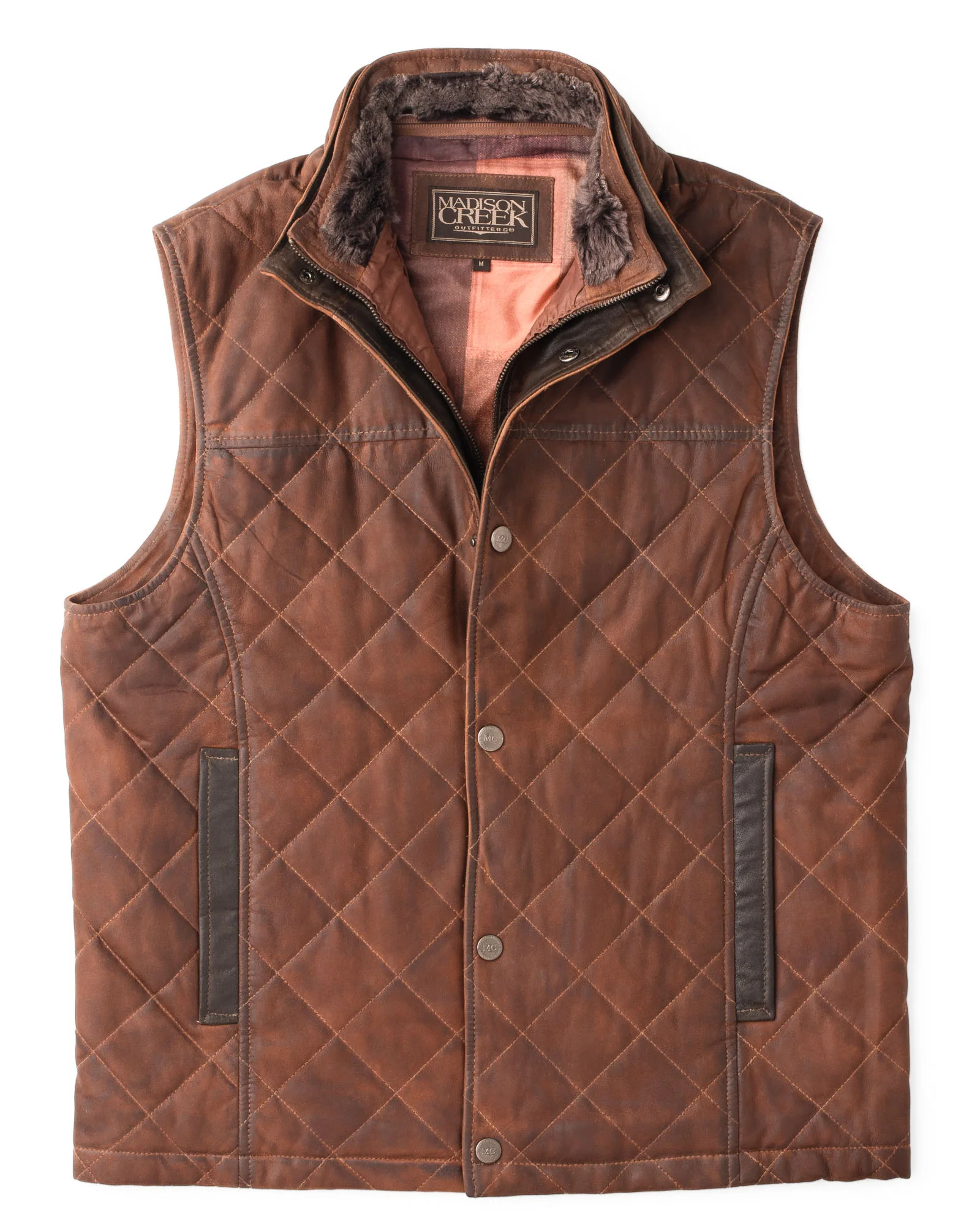 Madison Creek - Beaver Creek Waxed Goat Suede Vest