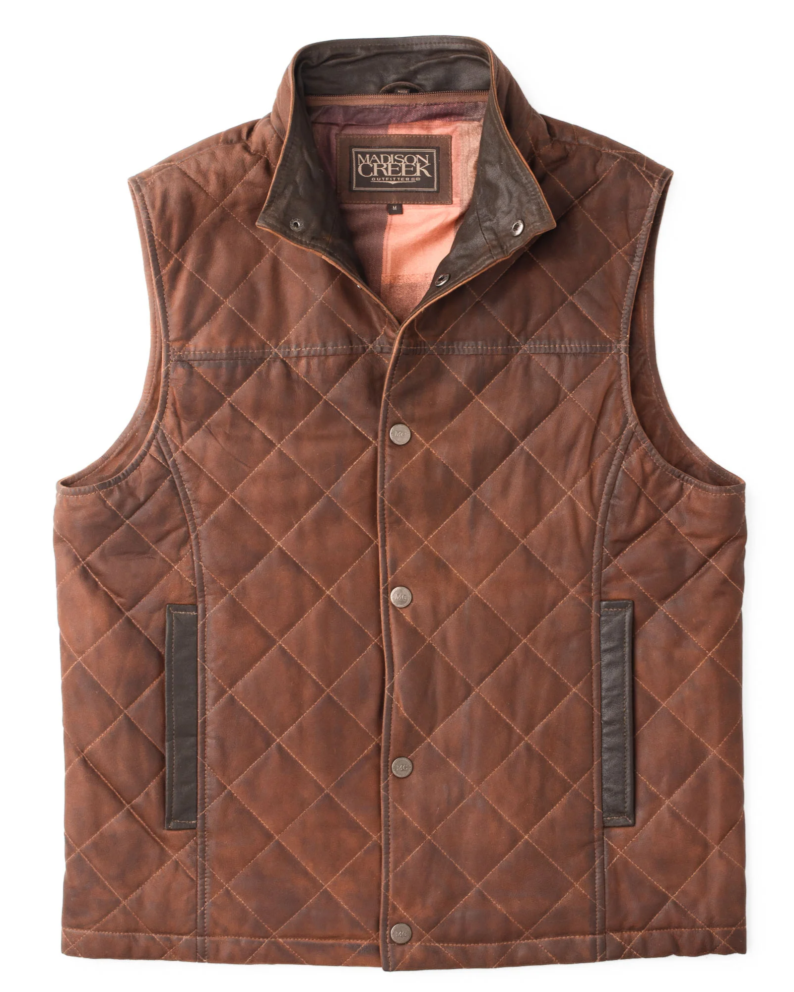 Madison Creek - Beaver Creek Waxed Goat Suede Vest