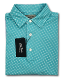 Old Tram- Polo- Green/White Printed polo