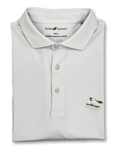 Al Dixon Luxury Performance Polo - White Solid