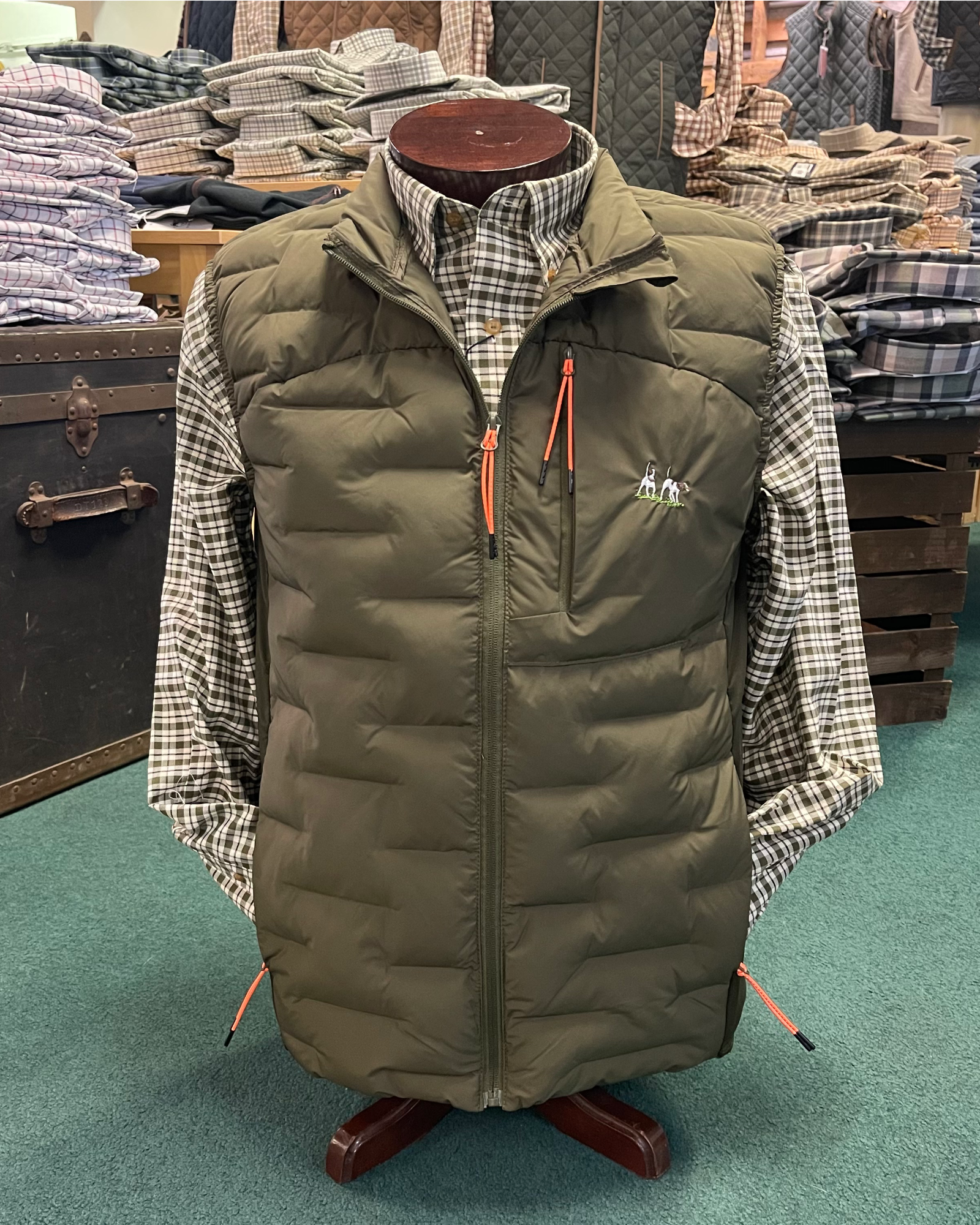 Private Label - Puffer vest - Olive